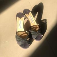 ราคา Jimmy Choo รองเท้าส้นสูง ของแท้ พร้อมกล่อง (มือหนึ่ง) (358024561)