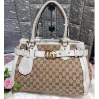 ราคา Gucci แท้ ทรงถือ สวยหรูดูดี จุของเยอะ ผ้าดีไม่ขาด (มือสอง) (360587160)