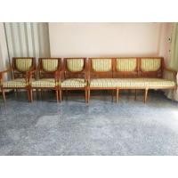 ราคา โซฟาไม้สักอย่างดี6ที่นั่ง (มือสอง) (360580672)