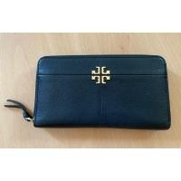 ราคา กระเป๋าสตางค์ Tory Burch แท้ สีดำ (มือสอง) (360585115)