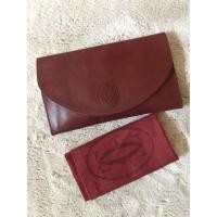 ราคา กระเป๋า Cartier clutch ของแท้ (มือสอง) (360572226)