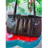ราคา กระเป๋าหนังกระดองเต่า (มือสอง) (360566509)