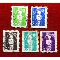 ราคา แสตมป์เก่าฝรั่งเศส จำนวน 5 ดวง (มือสอง) (360035866)