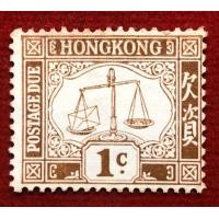 ราคา แสตมป์เก่าประเทศฮ่องกง รูปตราชั่ง ไม่ผ่านใช้ (มือหนึ่ง) (360083763)