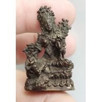 ราคา 8157-รูปหล่อพระอวโลกิเตศวรเนื้อทองเหลืองเก่า (มือสอง) (354992916)