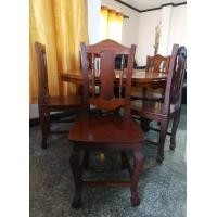 ราคา ชุดโต๊ะอาหารไม้สัก (มือสอง) (360567354)