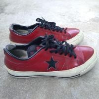 ราคา รองเท้าConverse Star หนัง made in japan (มือสอง) (360567909)