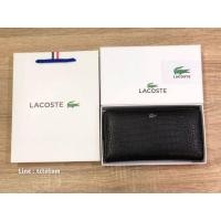 ราคา Lacoste Long Wallet (มือหนึ่ง) (360566439)