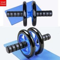 ราคา ลูกล้อกลิ้งพร้อมโฟมรองเข่าสำหรับเล่นหน้าท้องออกกำลังกาย (มือหนึ่ง) (360577372)