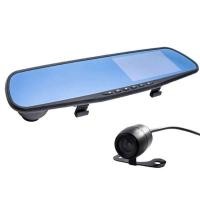 ราคา กล้องติดรถยนต์หน้าหลัง S500-25 (ติดตั้งแทนที่กระจกมองหลังเดิม) (มือหนึ่ง) (354723884)
