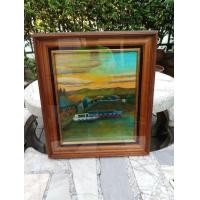 ราคา ขายภาพวาดสีน้ำมันงานต่างประเทศ (มือสอง) (360559784)