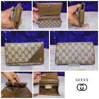 ราคา GUCCI Long Wallet Vintage แท้ (มือสอง) (358764987)