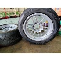 ราคา ล้อแม็กrpf1 ขอบ18 6รูพร้อมยาง (มือสอง) (360516509)