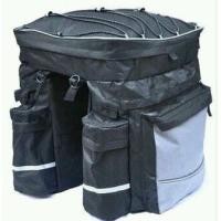 ราคา กระเป๋าทัวร์ริ่ง กระเป๋าตะแกรง หลังจักรยาน ใบใหญ่ จุมาก ถูก แท้มาก สีดำ กระเป๋า 50L กระเป๋าท้ายจักรยาน ใหม่ ทัวริ่ง (มือหนึ่ง) (124761983)