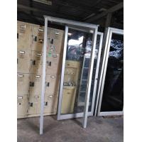 ราคา ประตูกระจก แบบที่1กระจกใส ขอบอลูมิเนียมพร้อมบานสวิงขนาดกว้าง80ยาว204ซม.ค่ะ (มือสอง) (357272068)