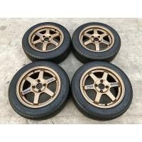ราคา ล้อ TE37 ซิ่งๆ งานโปรแมก ขอบ15 4รู100 สภาพใหม่กริ้บ พร้อมยางMichelin ปี17 ดอกหนาๆ เอาไปใช้งานได้เลย ใส่เก๋ง (มือสอง) (360492884)