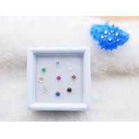 ราคา ุพลอยนพเก้า 2.0mm. คัดตามตำราพลอยมงคลโบราณ พลอยแท้ 8 เม็ด + เพชร cz 1 เม็ด แถมฟรี เทียนแหวนพลอยนพเก้าทรงซุ้มโบราณ 1 ชิ้น (มือหนึ่ง) (360486248)