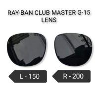 ราคา เลนส์กันแดดติดค่าสายตา​ RayBan​ Clubmaster​ (มือสอง) (359084490)