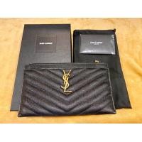 ราคา YSL Pouch Monogram Y19 (มือสอง) (360461846)