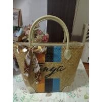 ราคา กระเป๋าสานกระจูด รับเพ้นท์ตามออเดอร์ ราคาถูก (มือหนึ่ง) (358490272)