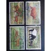 ราคา A4 แสตมป์ไทยเก่า จำนวน 4 ดวง สภาพใช้แล้ว หายากน่าสะสม (มือสอง) (336708111)