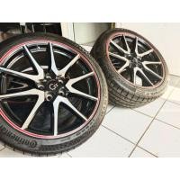 ราคา ขายล้อแม็ก พร้อมยาง alphard vellfire GS (มือสอง) (360436114)