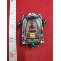 ราคา พระสมเด็จวัดพระแก้ววังหน้าปิดแผ่นทองเขียนขั้วโตปี 2411 พร้อมกรอบเงิน (มือสอง) (360443867)