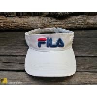 ราคา หมวกเปิดหัว FILA สีขาว โลโก้ปักหนา หมวกมือสอง หมวกกีฬา หมวกครึ่งใบ หมวกvisor หมวกวิ่ง หมวกกอล์ฟ หมวกFILA หมวกOutdoor (มือสอง) (360447908)