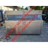 ราคา ตู้แช่สแตนเลสสำหรับแช่ ไอศกรีม (มือสอง) (360423772)