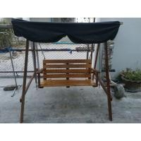 ราคา ชิงช้าไม้ทั้งตัวมีผ้าใบกันแดดกันฝน (มือหนึ่ง) (360428097)