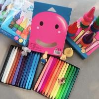 ราคา สีเทียนลบได้ color crayon lab รุ่น 24 สี (มือหนึ่ง) (360417433)