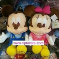 ราคา ตุ๊กตามิกกี้เมาส์ และ มินนี่เมาส์ ชุดเอี๊ยม ตัวละ 200 บาท ลิขสิทธิ์ disney แท้ค่ะ (มือหนึ่ง) (120002825)