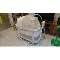 ราคา เปลเด็ก ไกวมือ มีโมบาย มุ้งถอดได้ Glowy star (มือสอง) (360418556)