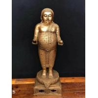 ราคา พระสังกัจจายน์ ปางยืนถือถุงเงินถุงทอง ขนาดบูชา วัดพนัญเชิง จ.อยุธยา องค์ใหญ่ เนื้อทองเหลือง (มือสอง) (353104626)