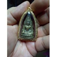 ราคา พระพุทธชินราชอินโดจีน แต่งเก่า เหลี่ยมทองคำ (มือหนึ่ง) (360376867)