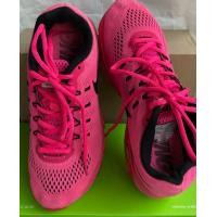 ราคา รองเท้าผ้าใบNIKEแท้สีชมพูมือสองขนาด39(25cm) (มือสอง) (360369152)