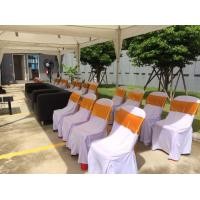 ราคา เก้าอี้พลาสติก คลุมผ้าขาว พร้อมผูกโบว์ทอง ให้เช่า ระยอง (348262373)