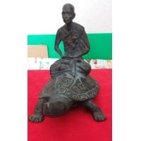 ราคา พระบูชาเต่าหลวงปู่หลิว วัดไร่แตงทอง หน้าตัก 2 นิ้ว องคพระสูง 4 นิ้ว ฐานยาว 7 นิ้ว หน้ากว้าง 4 นิ้ว ปี พ.ศ.2535 รุ่นรวยรวยรวย เนื้อทองเหลืองร (มือหนึ่ง) (357448863)