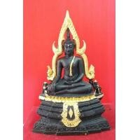 ราคา พระบูชาพระพุทธชินราช เนื้อนิลลงทอง หน้าตัก 5 นิ้ว สูง 12 นิ่ิ้ว พิธีใหญ่ ณ วัดพระศรีมหาธาตุวรวิหาร จังหวัดพิษณุโลก (มือหนึ่ง) (349362468)