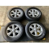 ราคา ล้อแม็ก มือสอง ขอบ17x7J 6x139 isusu ติดยาง 265 65 R17 บิสโตน ปี17 684 ยกชุด700บาท (มือสอง) (360335253)