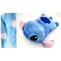 ราคา หมอนผ้าห่มสติท ขนาดผ้าห่ม 3 ฟุต ราคา 400 บาท สินค้าลิขสิทธิ์ disney แท้ค่ะ (มือหนึ่ง) (123419927)