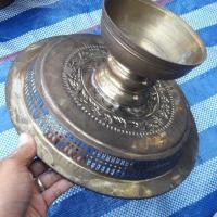 ราคา พานทองเหลืองลายกุหลาบ (มือสอง) (360326606)