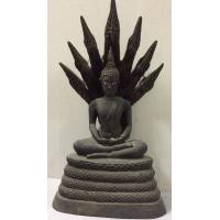 ราคา พระนาคปรก 7 เศียรหน้าตัก4.5นิ้วเนื้อทองเหลือง (มือหนึ่ง) (360297802)