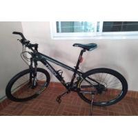 ราคา จักรยานเสือภูเขา (อัลลอย27.5แต่งเพิ่ม)ล้ออัลลอย แต่งเพิ่มบันใดอัลลอย เกียร์ shimano 24 speed เบรคอัลลอย ที่ปั่นเป็นเซรามิกแซงไม่เห็นฝุ่น (มือสอง) (352934098)