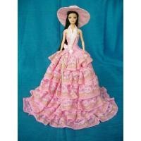 ราคา ตุ๊กตาบาร์บี้ กระโปรงชมพู (มือสอง) (339163038)