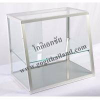 ราคา ตู้กระจกใส่ของ 18 นิ้ว หน้าเฉียง (B181R-B182R) (มือหนึ่ง) (129576036)