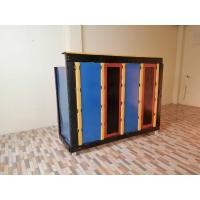 ราคา ขายเคาเตอร์ไม้ มีล้อ ขนาด 1.55 x 1.22 x 0.48 โครงไม้เก่า วินเทจ 2 ตัว ๆละ 2000 บาท (มือสอง) (358749232)