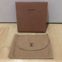 ราคา กล่องกระเป๋าตังค์ Louis Vuitton ของแท้ พร้อมถุงผ้า (มือสอง) (357824249)