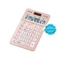 ราคา ขายส่ง-ปลีก เครื่องคิดเลขตั้งโต๊ะ Casio รุ่น JS-40B สีชมพู ของแท้ ราคาถูก (มือหนึ่ง) (357479040)