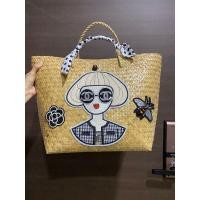 ราคา ขายกระเป๋าสานเพ้นท์ลายสวย ตั้งได้ (มือหนึ่ง) (360285503)